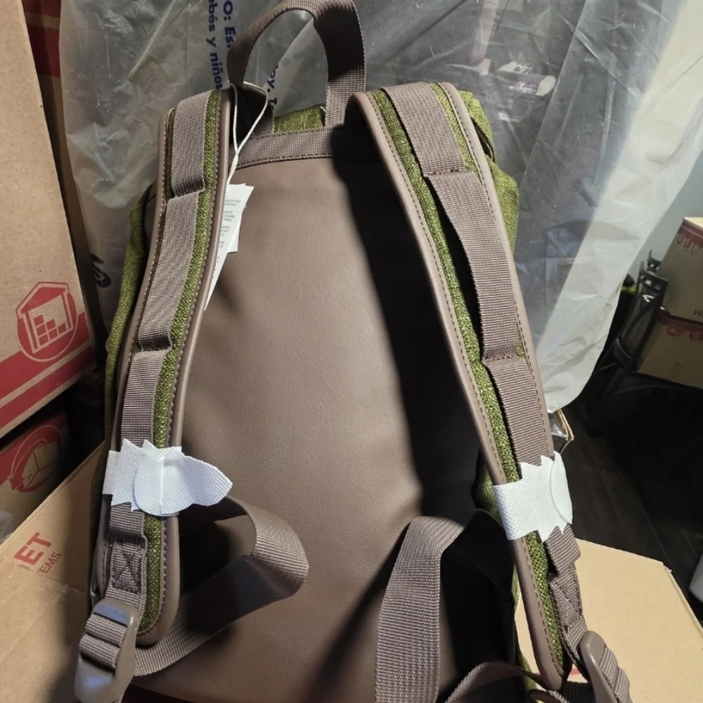 Disney Fort Wilderness Campground Mickey Patches Canvas Loungefly Backpack